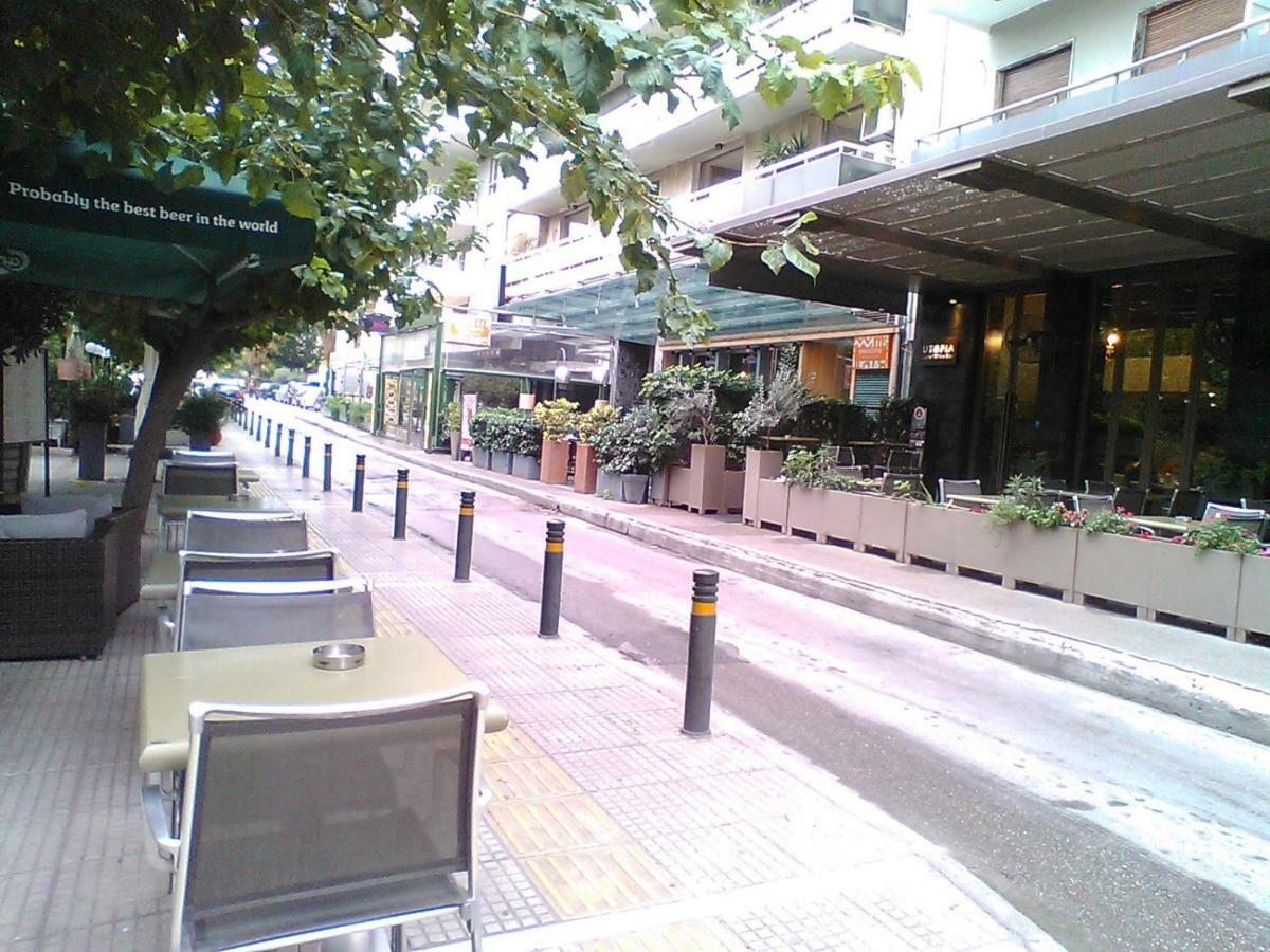 Tranquil Central Apt, Behind Athens Caravel Area Kültér fotó